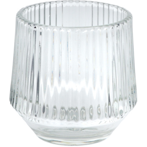 Teelichtglas Tanja, transparent, 8 x 8 cm Teelichtglas Tanja, transparent, 8 x 8 cm