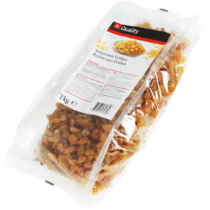 Quality Sultaninen Golden, 1 kg Quality Sultaninen Golden, 1 kg
