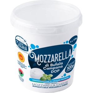 Nuova Casearia Mozzarella di Bufala Campana DOP, 6 x 4 x 125 g Nuova Casearia Mozzarella di Bufala Campana DOP, 6 x 4 x 125 g