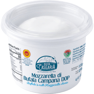 Nuova Casearia Mozzarella di Bufala Campana DOP, 125 g Nuova Casearia Mozzarella di Bufala Campana DOP, 125 g