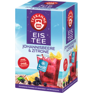 Teekanne Cool Sensations Johannisbeere-Zitrone, 18 Beutel