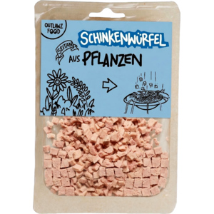 Outlawz Schinkenwürfel, vegan, tiefgekühlt, 110 g