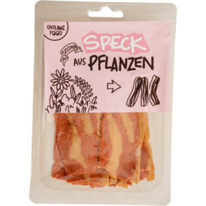Outlawz Specktranchen, vegan, tiefgekühlt, 80 g Outlawz Specktranchen, vegan, tiefgekühlt, 80 g
