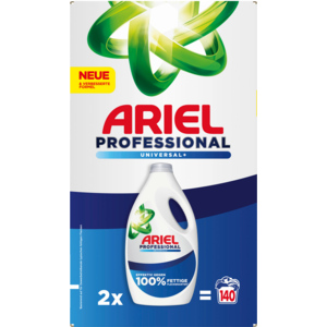 Ariel Professional Vollwaschmittel flüssig, Regular, 2 x 70 WG Ariel Professional Vollwaschmittel flüssig, Regular, 2 x 70 WG