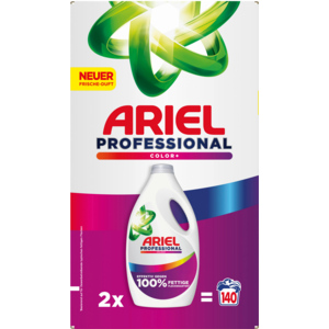 Ariel Professional Vollwaschmittel flüssig, Color, 2 x 70 WG Ariel Professional Vollwaschmittel flüssig, Color, 2 x 70 WG