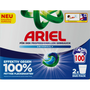 Ariel Professional Vollwaschmittel Pods 3in1 Regular, 2 x 50 Waschgänge Ariel Professional Vollwaschmittel Pods 3in1 Regular, 2 x 50 Waschgänge