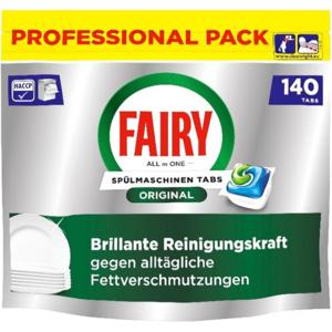 Fairy Professional All In One Spülmaschinentabs 140 Stück