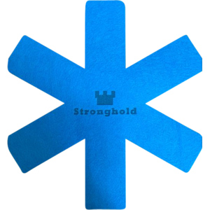 In/Out Stronghold Filzschutz für Bratpfannen, blau, 5 Stück In/Out Stronghold Filzschutz für Bratpfannen, blau, 5 Stück