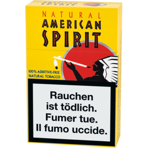 Natural American Spirit gelb Box