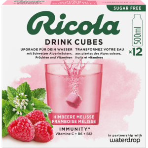 Drink Cubes Himbeere-Melisse ohne Zucker Box, 25.8 g Drink Cubes Himbeere-Melisse ohne Zucker Box, 25.8 g