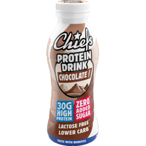 Chiefs Protein Milk Chocolate, laktosefrei, 8 x 3,3 dl Chiefs Protein Milk Chocolate, laktosefrei, 8 x 3,3 dl