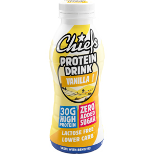 Chiefs Protein Milk Vanille, laktosefrei, 8 x 3,3 dl