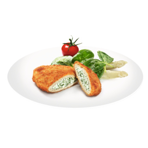 Fredag Vegetarisches Schnitzel Frischkäse Spinat, tiefgekühlt, 1 kg Fredag Vegetarisches Schnitzel Frischkäse Spinat, tiefgekühlt, 1 kg