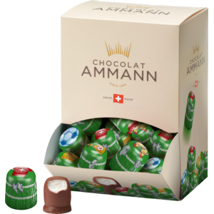 Ammann Mini King, Schokokuss Fussball, 45 Stück Ammann Mini King, Schokokuss Fussball, 45 Stück