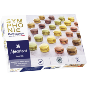 Pasquier Macarons Emotion tiefgekühlt, 4 x 36 x 13 g Pasquier Macarons Emotion tiefgekühlt, 4 x 36 x 13 g
