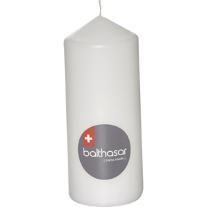 Zylinderkerze 60 x 150 mm, 45 h, weiss