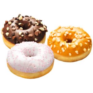 Margo Mini Donut filly, assortiert, tiefgekühlt, 3 x 20 x 32 g Margo Mini Donut filly, assortiert, tiefgekühlt, 3 x 20 x 32 g