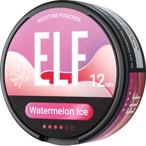 5 x ELF Nicotine Pouches Watermelon ICE, 12mg 5 x ELF Nicotine Pouches Watermelon ICE, 12mg