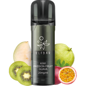 10 x ELFBAR ELFA Pro V2 - 2ml Pods 20mg, Kiwi Passionfruit Guava
