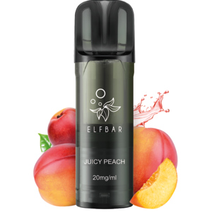 10 x ELFBAR ELFA Pro V2 - 2ml Pods 20mg, Juicy Peach