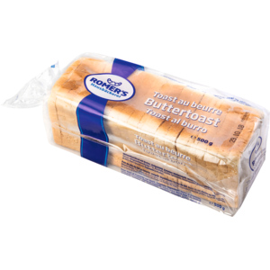 Romer's Buttertoastbrot, gebacken, einzeln verpackt, tiefgekühlt, 9 cm x 9 cm, 12 x 500 g Romer's Buttertoastbrot, gebacken, einzeln verpackt, tiefgekühlt, 9 cm x 9 cm, 12 x 500 g