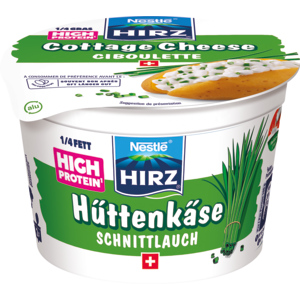 Hirz Hüttenkäse mit Schnittlauch, 200 g Hirz Hüttenkäse mit Schnittlauch, 200 g