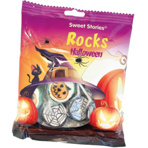 Tridaix Sweet Stories Rocks Lollies Halloween, 140 g