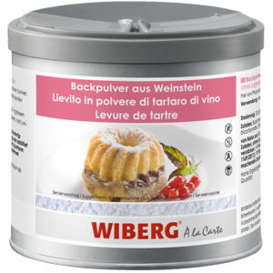 Wiberg Backpulver aus Weinstein, ohne zugesetztes Phosphat, 420 g Wiberg Backpulver aus Weinstein, ohne zugesetztes Phosphat, 420 g