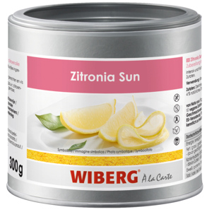 Wiberg Zitronia Sun, Zubereitung mit natürlichem Zitronenöl, 300 g