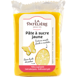 La Pateliere Rollfondant gelb, 12 x 250 g La Pateliere Rollfondant gelb, 12 x 250 g