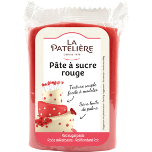 La Pateliere Rollfondant rot, 12 x 250 g