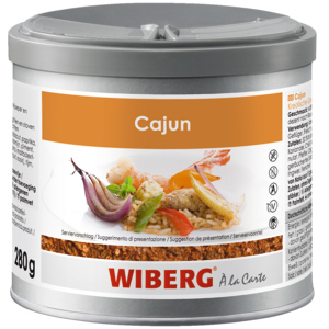 Wiberg Cajun Gewürzzubereitung, 280 g Wiberg Cajun Gewürzzubereitung, 280 g