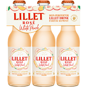 Lillet White Peach RTD 5% 20cl (8x3) Lillet White Peach RTD 5% 20cl (8x3)