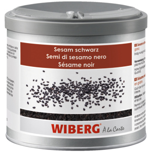 Wiberg Sesam schwarz ganz, 300 g Wiberg Sesam schwarz ganz, 300 g