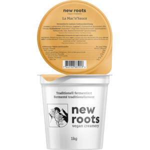 New Roots La Mac'n'Sauce vegan, 1 kg New Roots La Mac'n'Sauce vegan, 1 kg