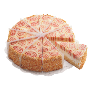 Romer's Royal Torte, geschnitten, tiefgekühlt, 1,2 kg Romer's Royal Torte, geschnitten, tiefgekühlt, 1,2 kg