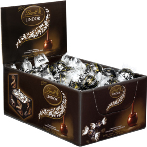Lindt Lindor Boules 60%, en vrac, 60 boules, 750 g