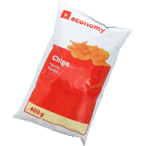 Economy Chips Paprika,  400 g