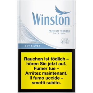 Winston Sky Silver Box