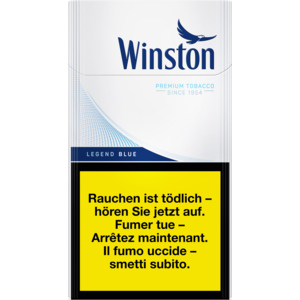 Winston Blue 100's Box