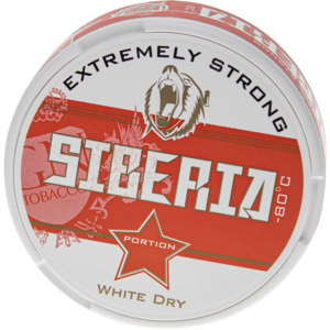 Siberia -80 Red White Dry, Pack zu 5 Dosen x 16 g Siberia -80 Red White Dry, Pack zu 5 Dosen x 16 g