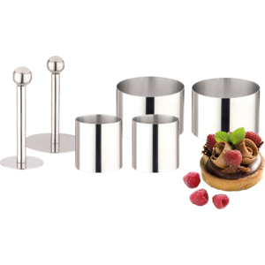 Weis Dessertringe-Set 2 + 2 inklusive 2 Drücker
