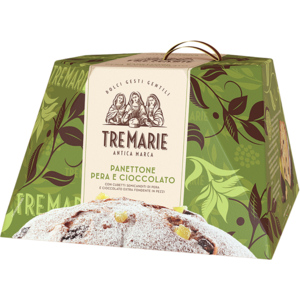 Tre Marie Panettone Birnen & Schokolade, 930 g