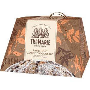 Tre Marie Panettone Kaffee & Schokolade, 930 g Tre Marie Panettone Kaffee & Schokolade, 930 g