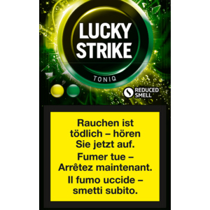 Lucky Strike Toniq Box, Stange zu 10 Boxpack