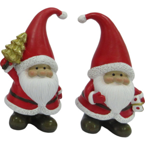 Santa 9,5 cm, assortiert Santa 9,5 cm, assortiert