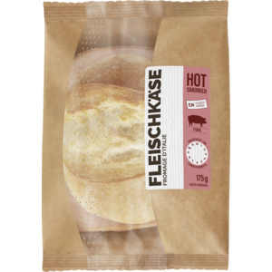 Hot Sandwich Fleischkäse, 175 g Hot Sandwich Fleischkäse, 175 g