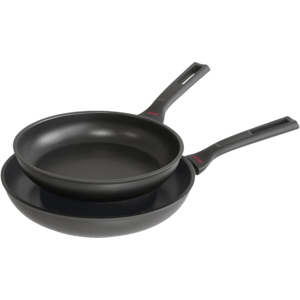 In/Out Alu-Bratpfanne 2er Set Guzzini, ⌀ 24/28 cm
