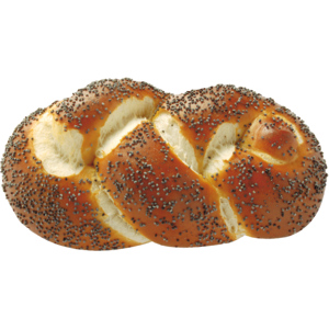 Romer's Mohn Laugenzöpfli, gebacken, tiefgekühlt, 30 x 80 g Romer's Mohn Laugenzöpfli, gebacken, tiefgekühlt, 30 x 80 g