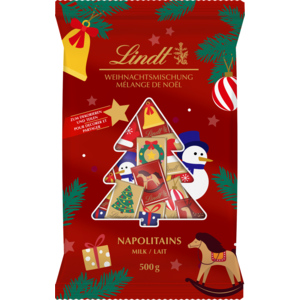 Lindt Naps Milch Bag Xmas, 500 g Lindt Naps Milch Bag Xmas, 500 g
